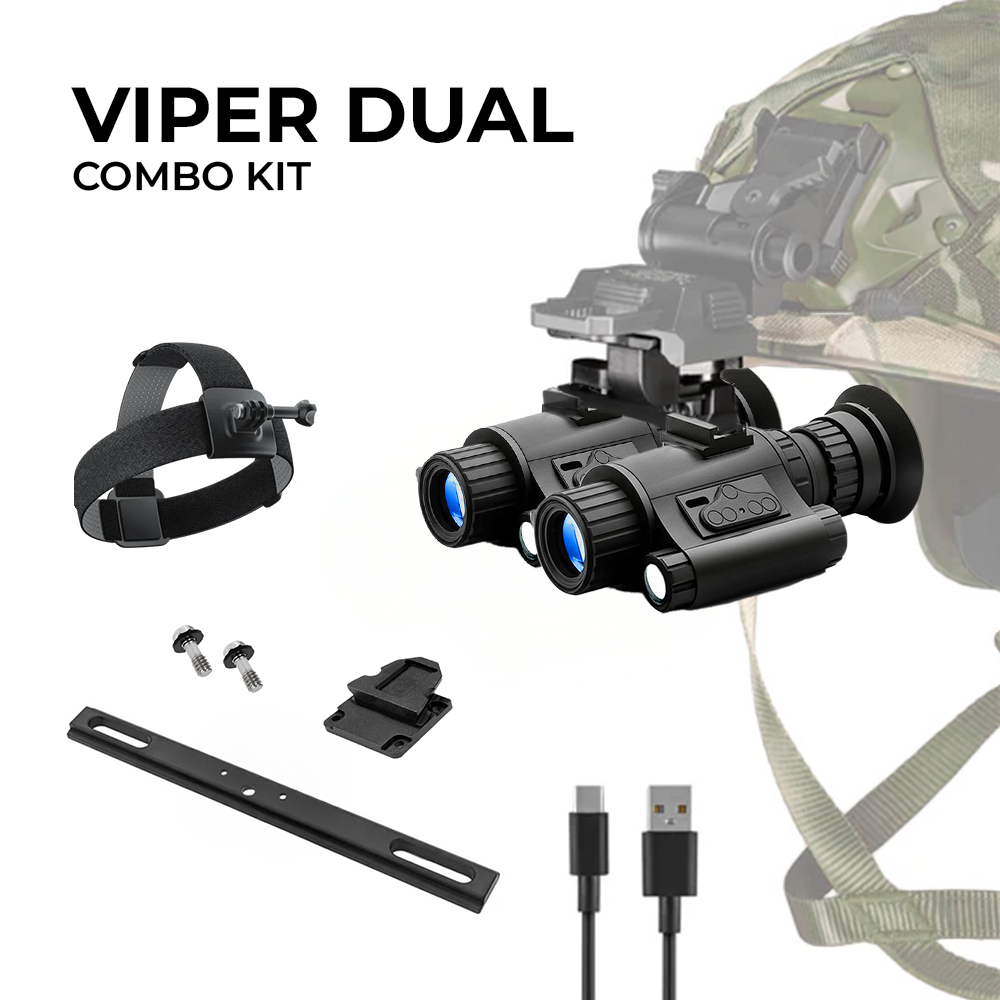 HEAT & VIPER 4.0 Thermal Night Vision Goggle Bridge Combo