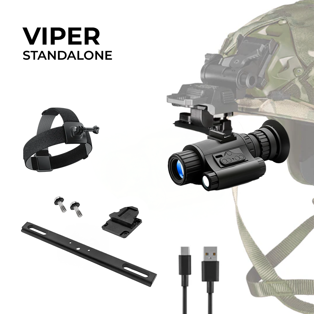 HEAT & VIPER 4.0 Thermal Night Vision Goggle Bridge Combo