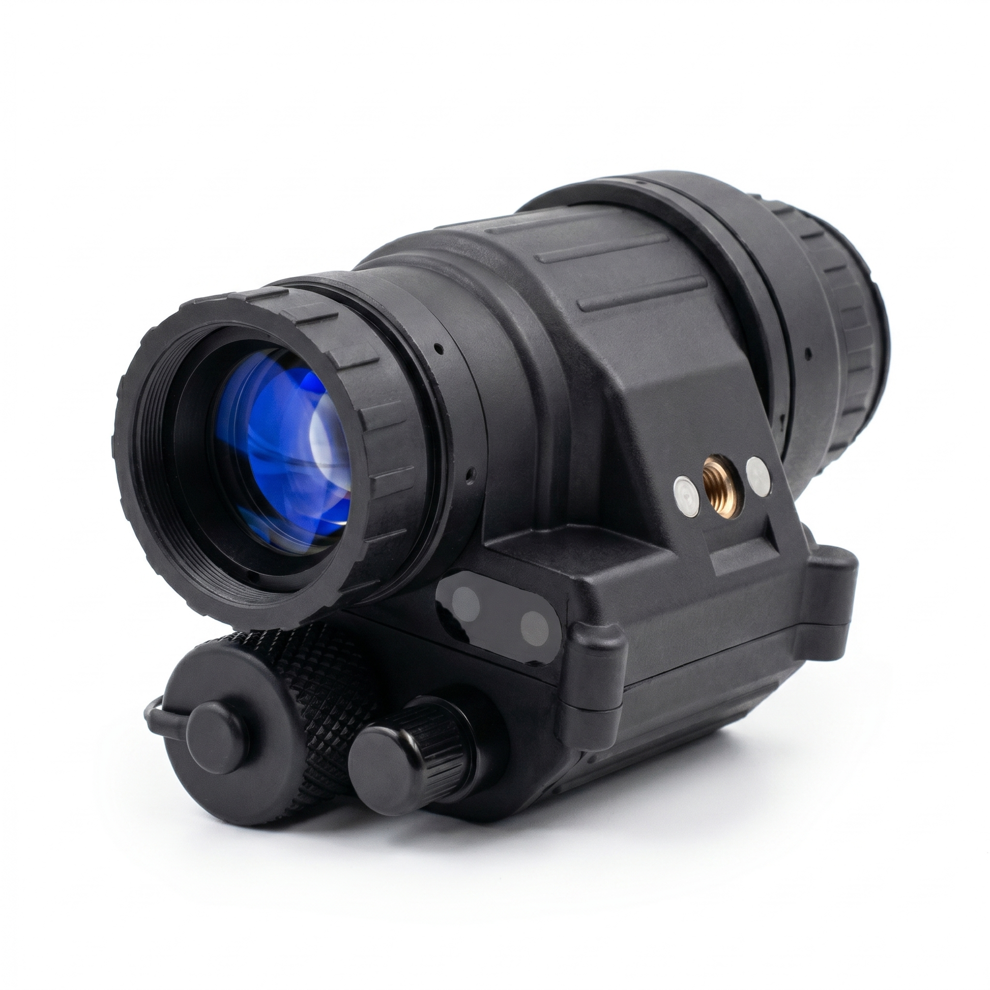 PVS-14 Gen 2+ night vision monocular, side view