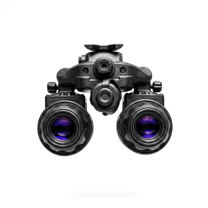 Front view of PVS-31 PRO showing both objective lenses