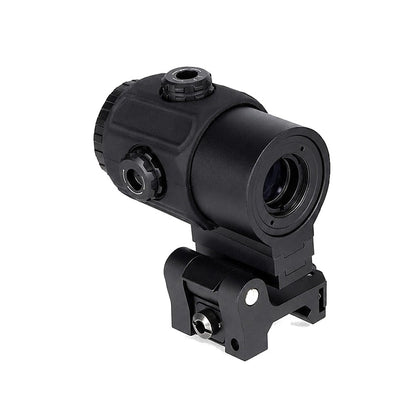 3X MAG flip to side magnifier, Black
