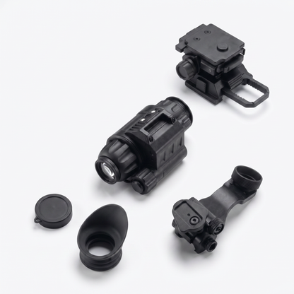 Complete PVS-14 PRO kit: monocular, G24 mount, Dovetail J-arm, and accessories