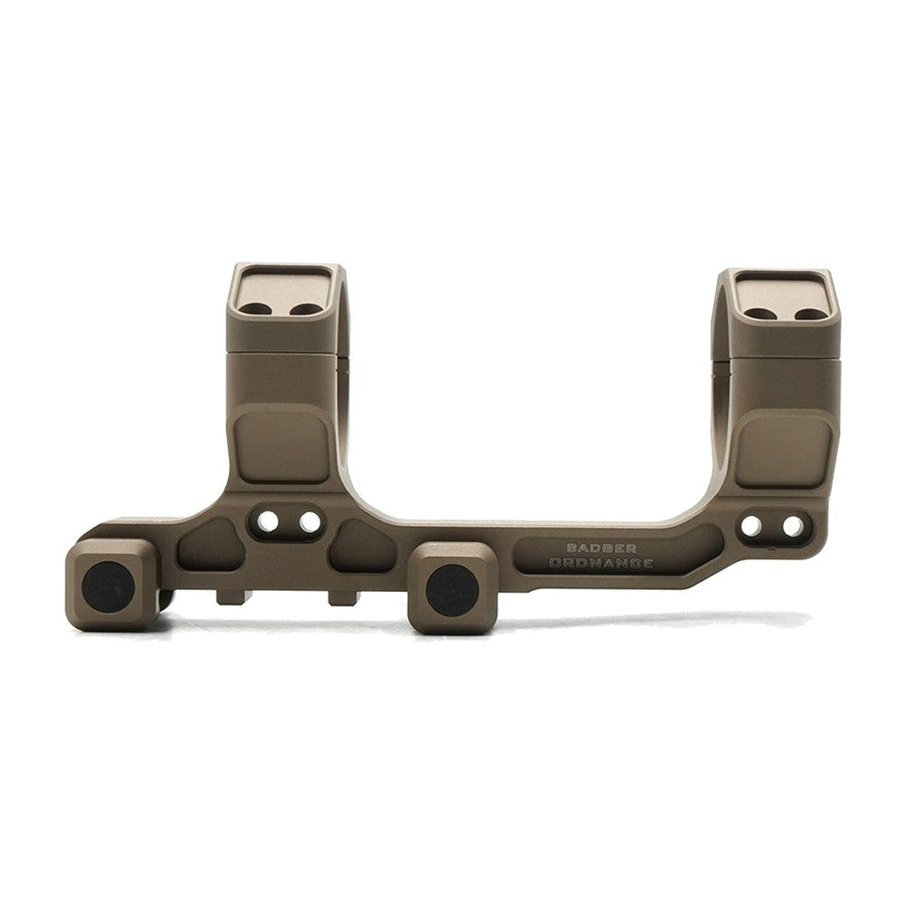 Badger Ordnance C1 Modular Scope Mount, 34mm, 1.54 in, Tan
