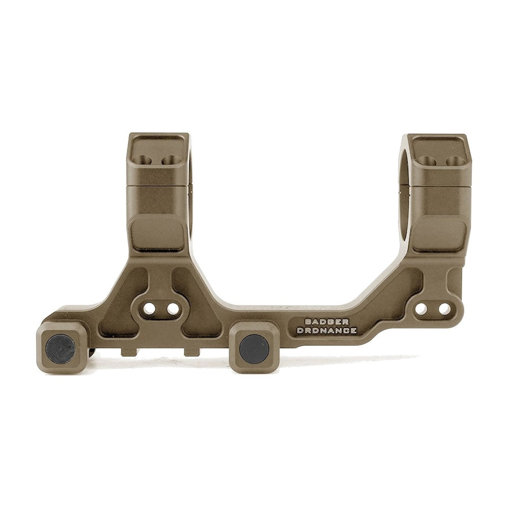 Badger Ordnance C1 Modular Scope Mount, 34mm, 1.93 in, Tan