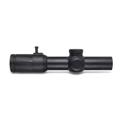 Night Operators VD 1-10 LPVO, side view: turrets and throw lever